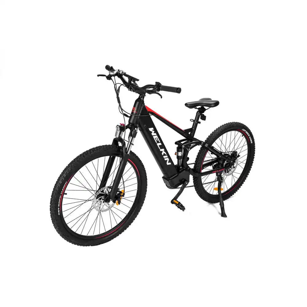 WELKIN WKES002 Mountain Electric Bike Lightweight Aluminum Frame 48v 13ah Rear Hub Motor 60km Range per Integrated 48v Lithium