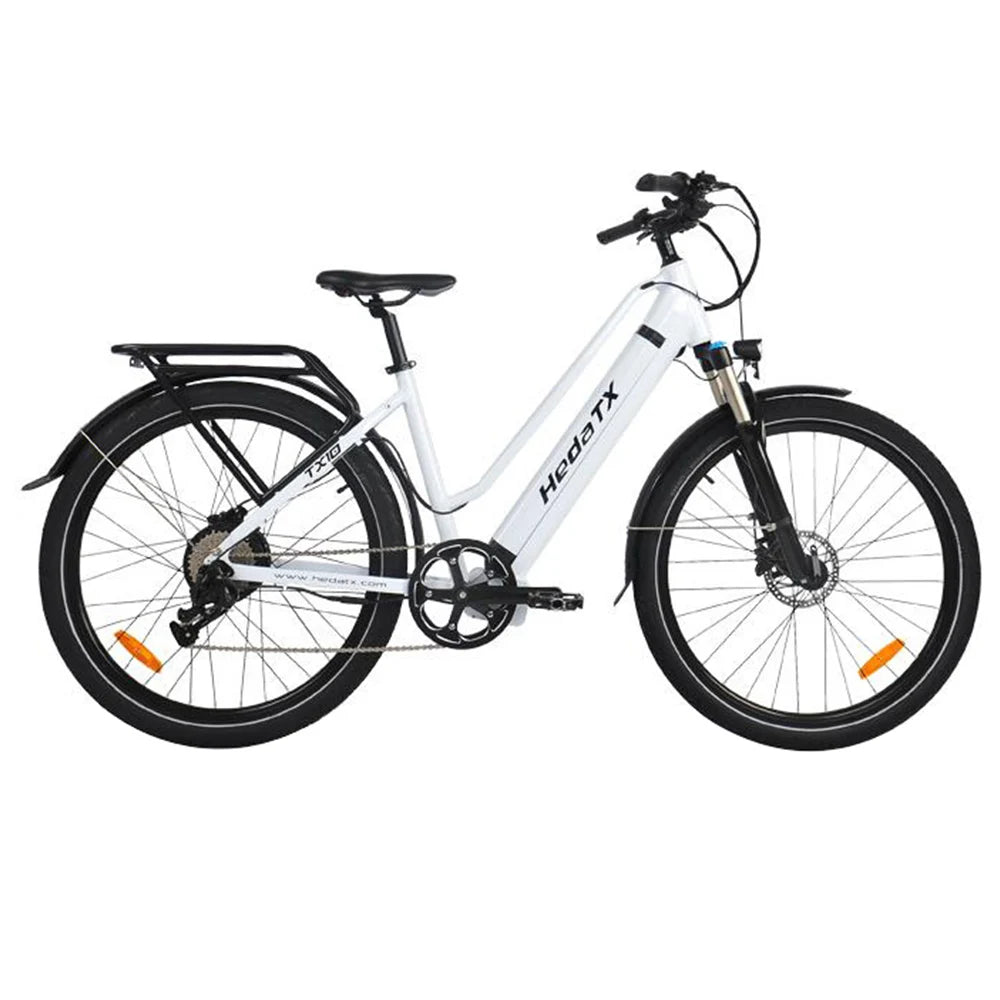Heda TX TX10 Elektrofahrrad, 500-W-Motor, 48-V-19,2-Ah-Akku, 27,5 x 2,4-Zoll-Reifen, 40 km/h Höchstgeschwindigkeit, 80 km Reichweite, hydraulische Scheibenbremse