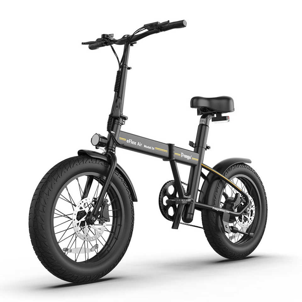 Freego E4 Pro Folding Electric Bike with Dual Battery & Long range