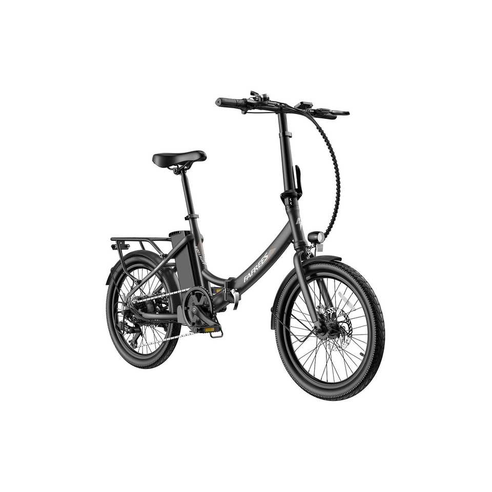 Fafrees F20 Electric City Bike 250W Rear Hub Motor Long Range (60km) High Speed Smart Controller Folding 26 Inch EU Version