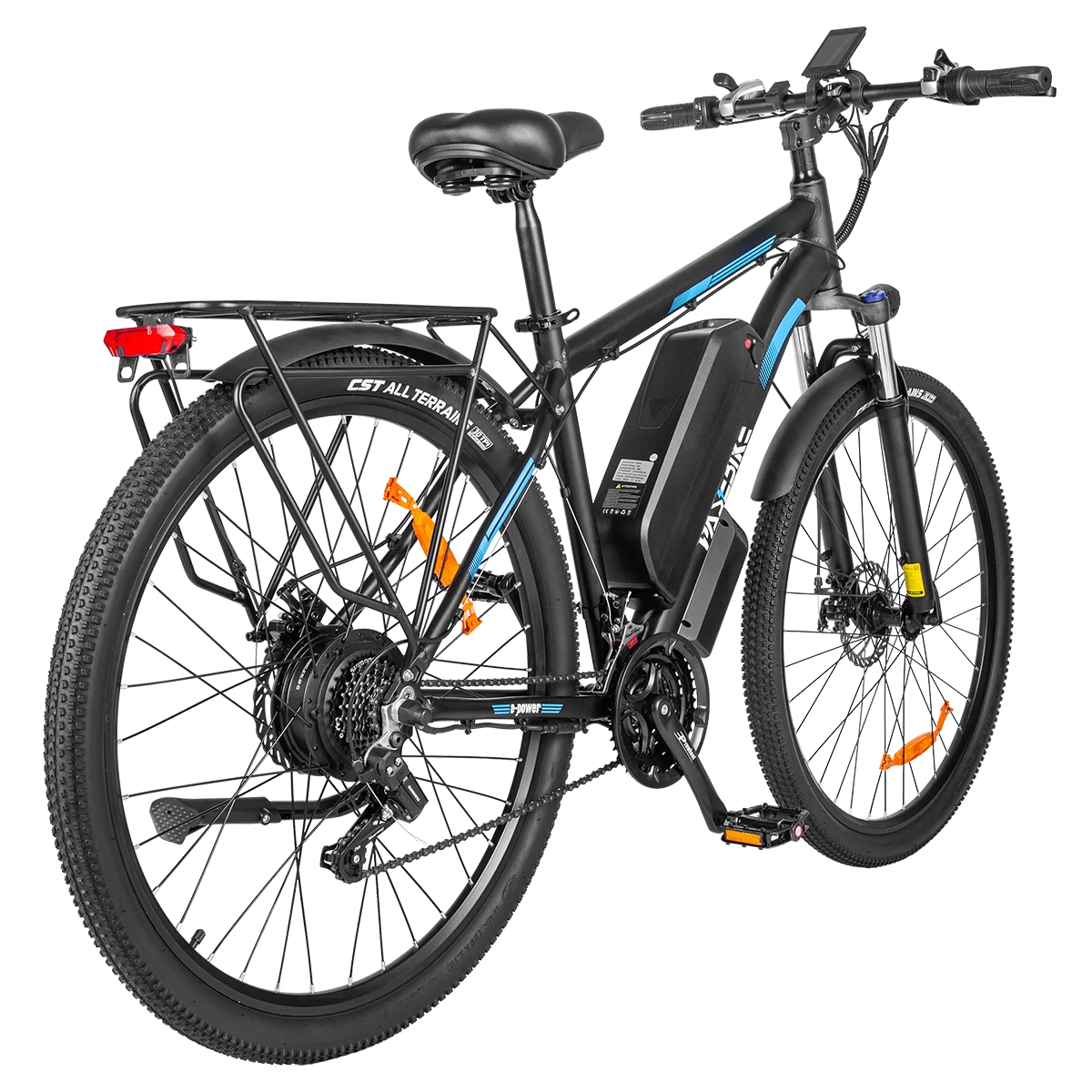 C29 Plus Adventure Electric City Bicycle with Central and Rear Hub Motors 48v Smart Electronic Type Range up to 50km