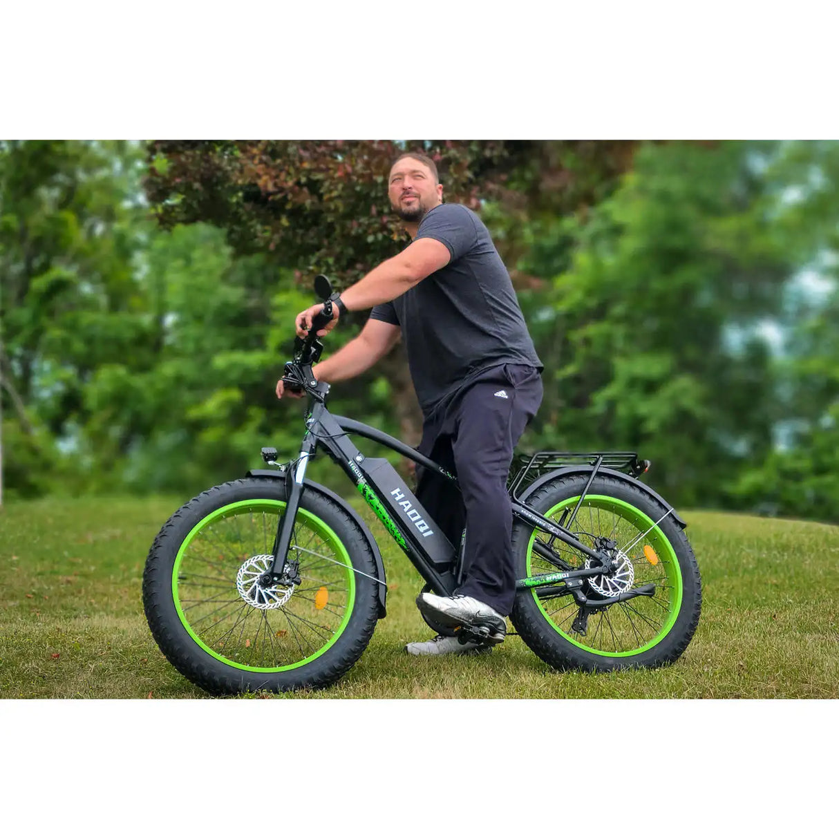HAOQI Green Leopard Pro Fat Tire Electric Bike (UL Certified)
