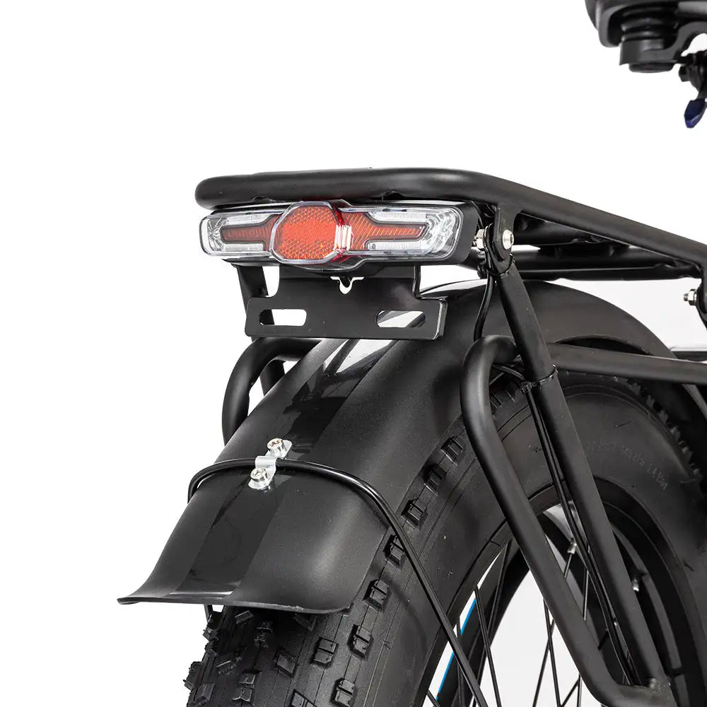 RIDSTAR MN26 26" City-Elektrofahrrad, 750-W-Motor, 48-V-20-Ah-Lithium-Akku, Rahmen aus Aluminiumlegierung, 7 Gänge, digitale Schaltung, Gepäckträger