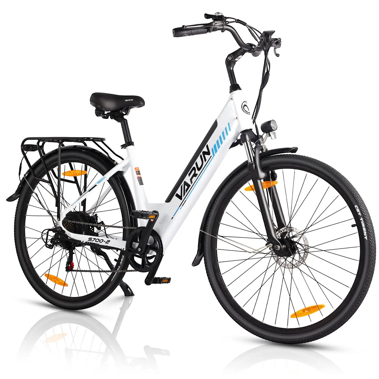 VARUN S700 Electric City Bike Pedal-Assisted with Rear Hub Motor Integrated Lithium Battery & Smart Controller 60km Range