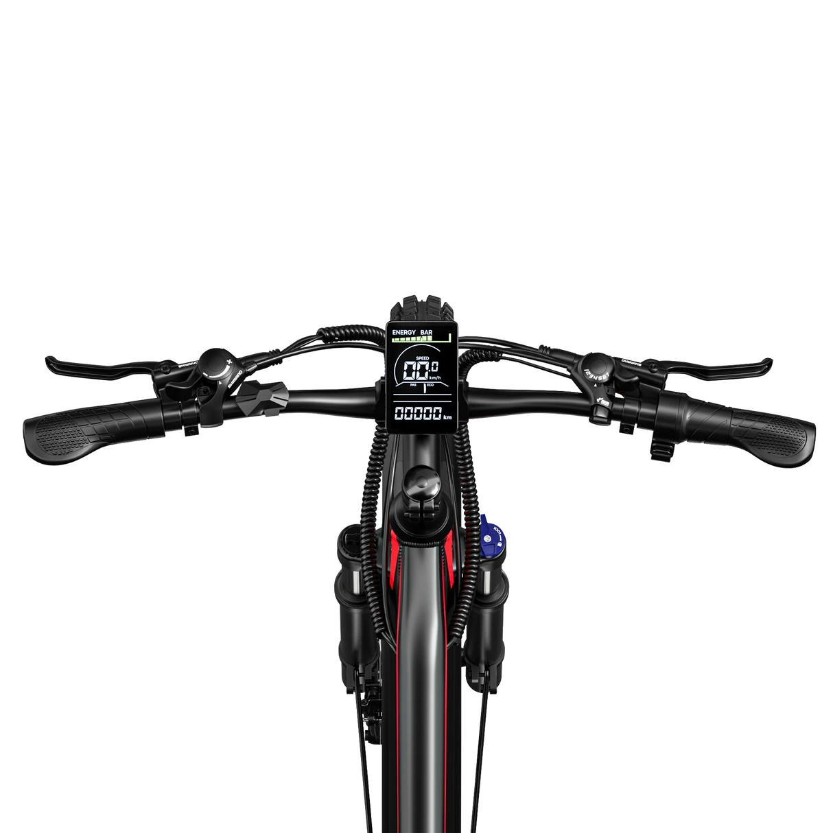 RANDRIDE YG90B 1000W Elektro-Mountainbike für Erwachsene, 48V 17A, Aluminiumlegierung, Vierlenker-Federung