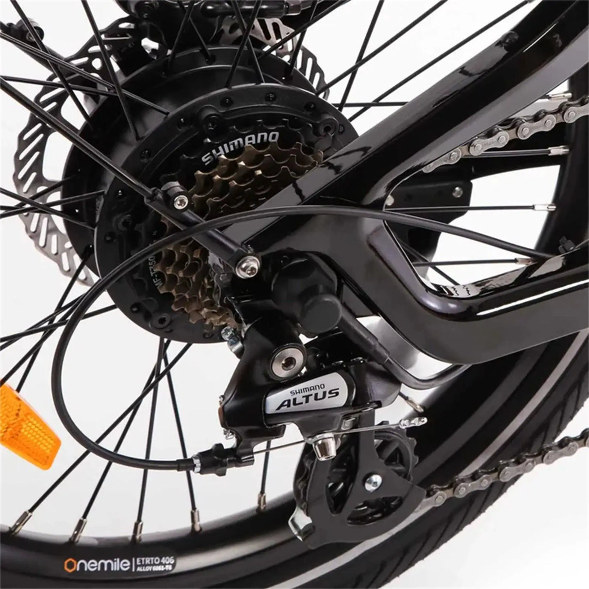 Onemile Nomad 250W Elektrofahrrad 36V 14,4Ah/10Ah Leiser Stirnradgetriebemotor