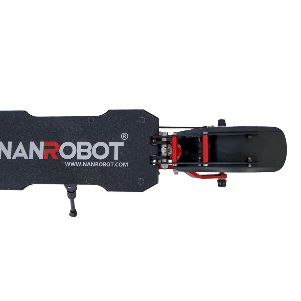 For NANROBOT D4+3.0 Electrical Scooter 10 Inch Tire 1000W Motor Power 50km/h Max Speed 60km Range per Charge 150kg Max Load