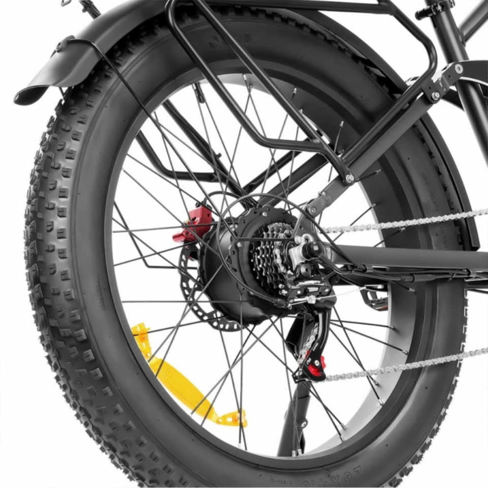 AILIFE X26B Electric Mountain Bike 26-Inch Powerful 1000W Motor 48V 13Ah Battery Hydraulic Disc Brakes Shimano 7-Speed 15