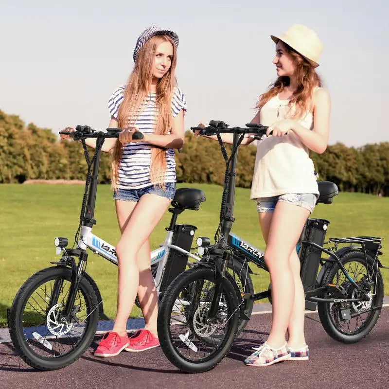 VARUN C20 Blaze Combo in Schwarz & Weiß, 350 W Motorleistung