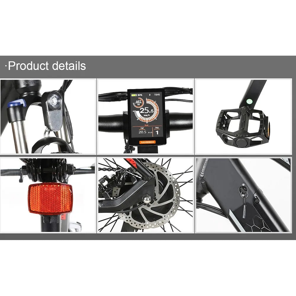 Samebike My275 Ebike Elektro-Citybike 26 275 500 W Trek-Mountainbike