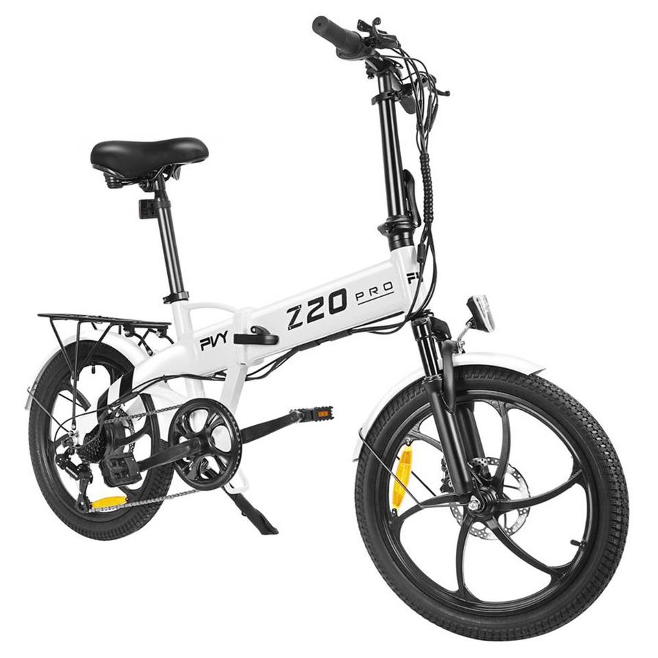 PVY Elektro fahrrad Gleiches Fahrrad 500W 25 km/h 10,4 Ah 80-100km City Electric Bike 500W Full Suspension Folding Ebike