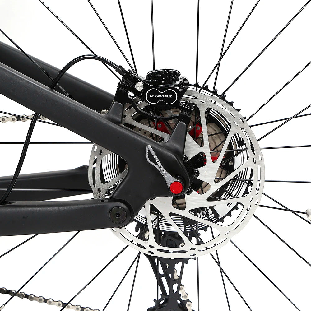 Carbonrahmen-Elektrofahrrad, E-Mountainbike, vollgefedert, 29 Zoll, für Erwachsene, Bafang Motorbike