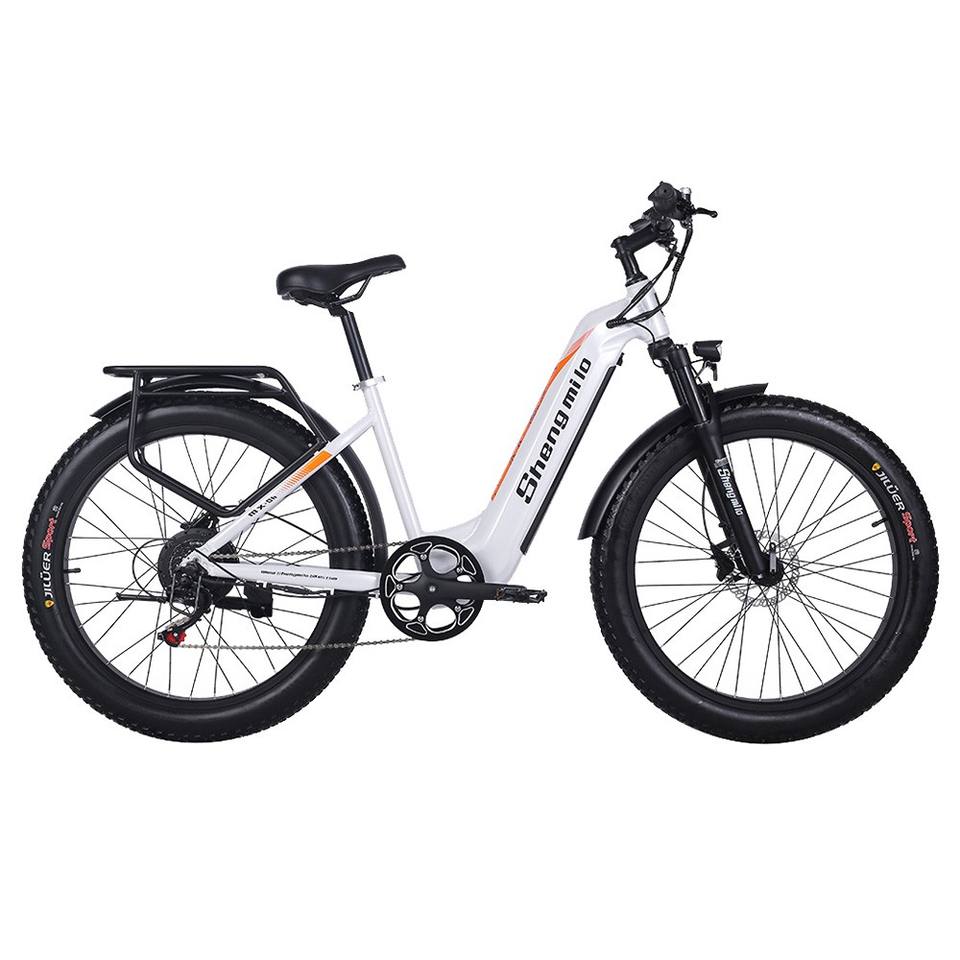 Sheng milo Mx06 City Ebike 500W Mountainbike Trek Bike Elektro fahrräder All Terrain 26 Zoll Fat Tire Mit 500W 1000W Bafang Moto