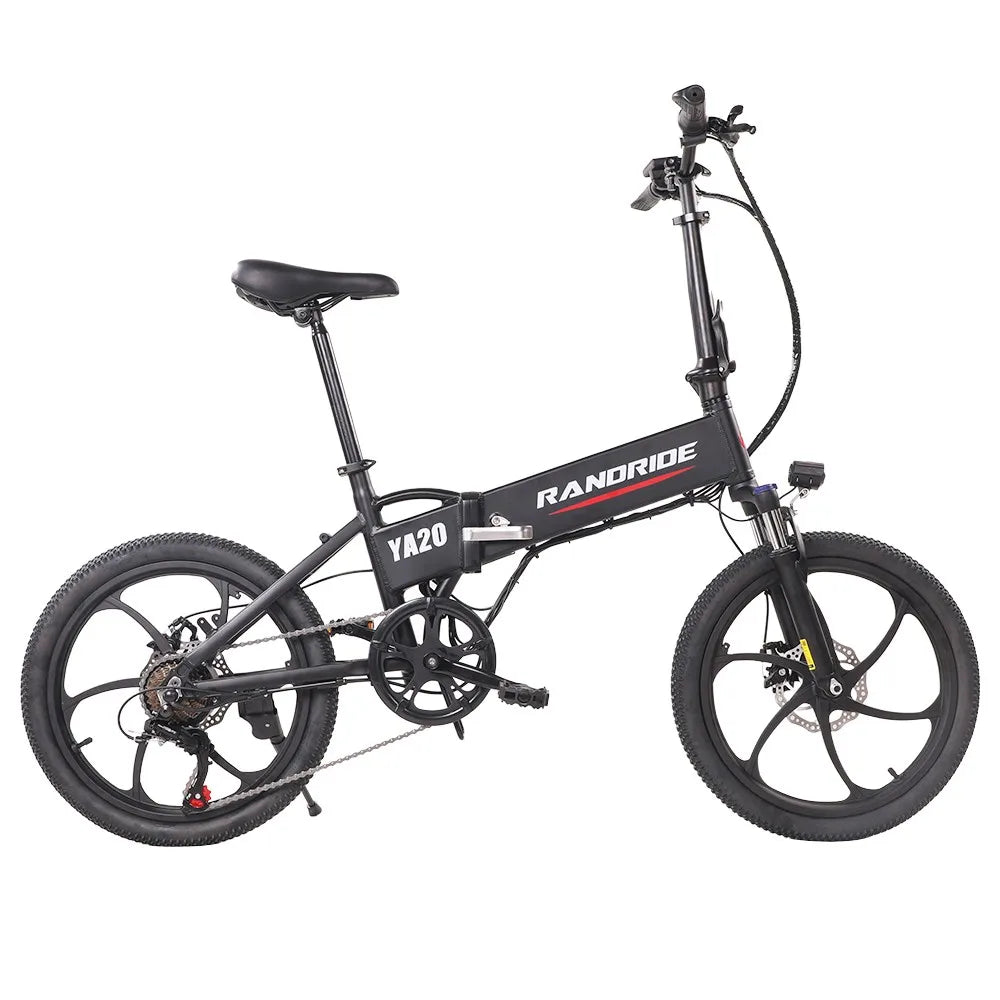 RANDRIDE YA20 Elektrofahrrad 500 W Motor 40 km/h Max. Geschwindigkeit 48 V 12,8 Ah Akku 80-90 Max. Reichweite 20*1,95'' CST Reif