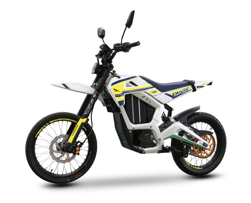 Wholesale Introductory Electric Motorcycles Electric Dirt Bike 3000W 73.8V38.4AH Lithium Battery 135km Range EEC COC