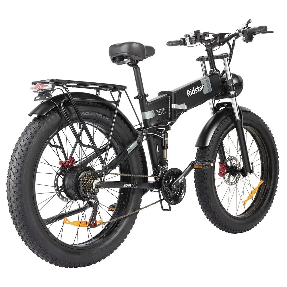 1000 Watt zusammen klappbares E-Bike Fat E-Bike Faltbares Mountain Ebike Eu Elektro Ridstar Bike MTB Voll federung 26 Zoll 4.0