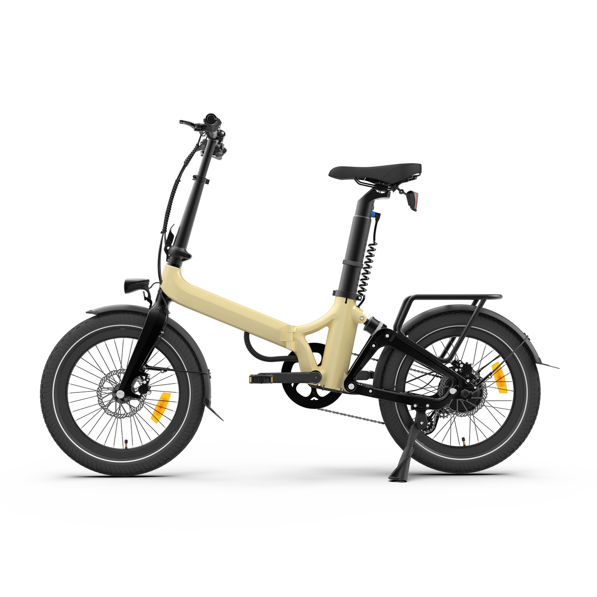 Onemile Nomad E2 Electric Folding Bike 250W 36V 10ah 20*4.0inch Tyre 25km/h Speed 80km Range Hydraulic Disc Brake