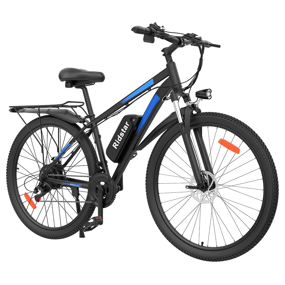 1000W 48V 15,6 AH 25 km/h 29*2,1 Shimano 21-Gang Ridstar S29 Pro Elektro Mountain Bike 60km Range