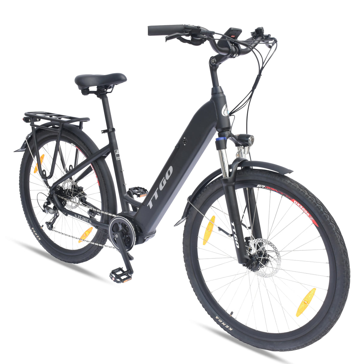 TTGO LK-ZZ-28ST Electric Bike City Electric Bike 250W 36V 20Ah battery Shimano 9 speed