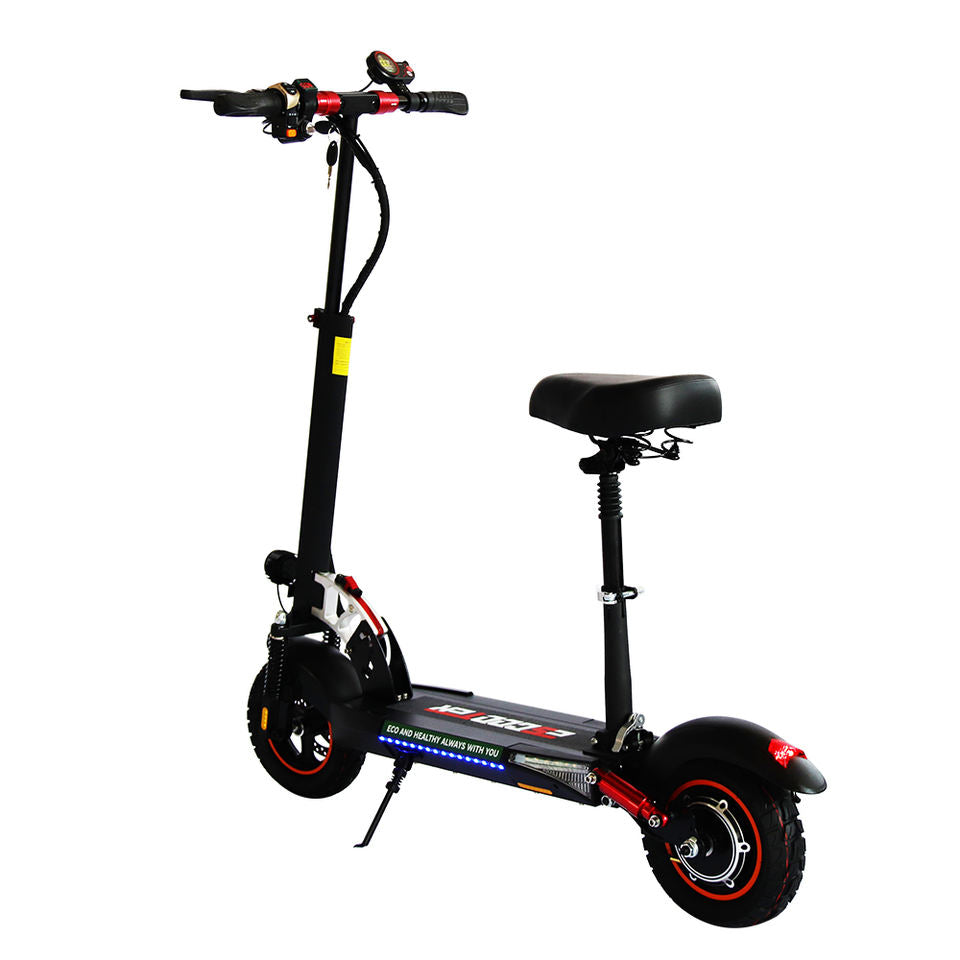 Vican L10 Electric Scooter 48V13AH 800W Max 45km/h 10inch Off-Road Tires Dual Suspension Disc Brake 25-35km Range Two-Wheel