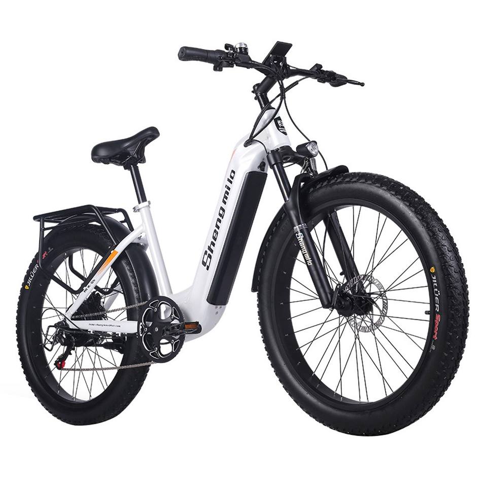 Sheng milo Mx06 City Ebike 500W Mountainbike Trek Bike Elektro fahrräder All Terrain 26 Zoll Fat Tire Mit 500W 1000W Bafang Moto