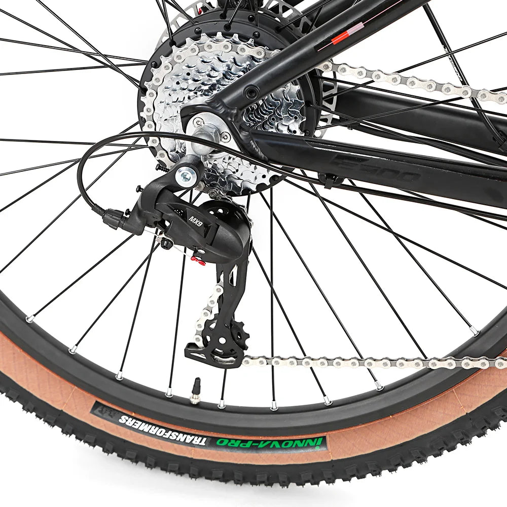 KRISTAL E-Bike mit internem Akku, Aluminiumlegierung 7005, Mountainbike, 350 W/500 W, Elektrofahrrad