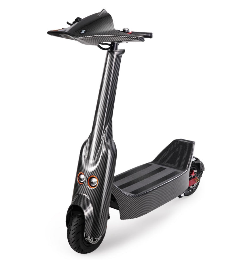 SONGZO BT1 E-SCOOTER High Speed 80KM/H Long Range 80KM 11INCH Dual 350W Motor for Peak 5600W Battery 60V30AH16850WH