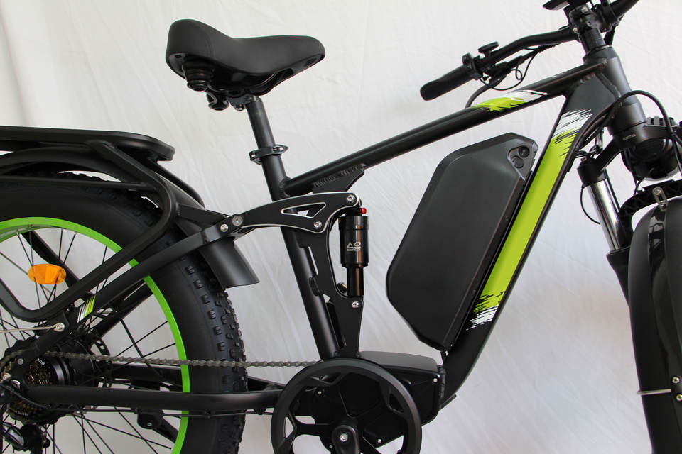 EU Stock FINDER 26 Dual Motors 1000W*2 Fat tire 26*4.0 52V 25AH battery Electric Mountain snow E-Bike