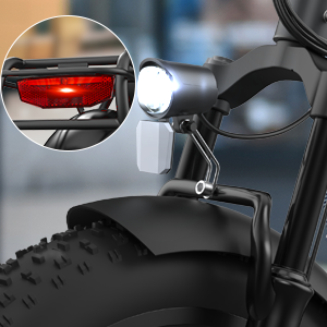 USA Stock 48V 13AH 500W 20 Inch Fat Tire Folding Kid Dirt Electric Bike Multi Mode LCD Display Moped Mountain City Ebike