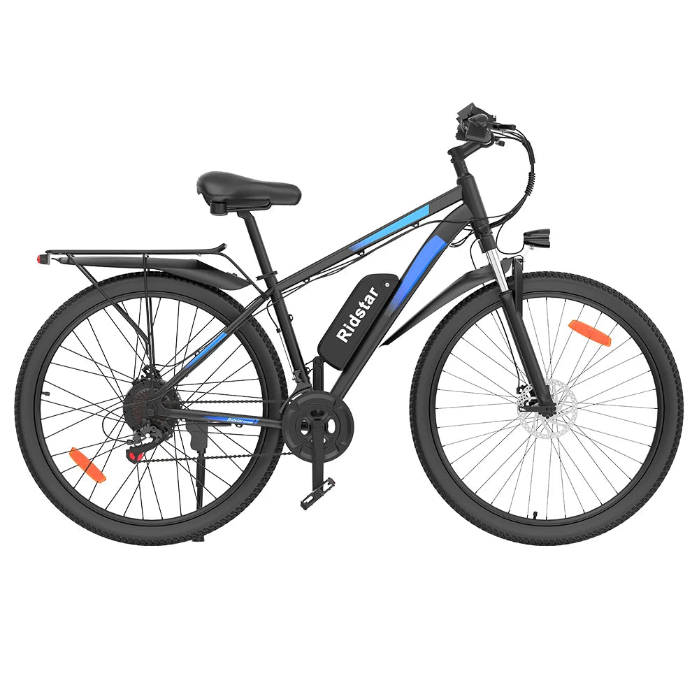 1000W 48V 15,6 AH 25 km/h 29*2,1 Shimano 21-Gang Ridstar S29 Pro Elektro Mountain Bike 60km Range