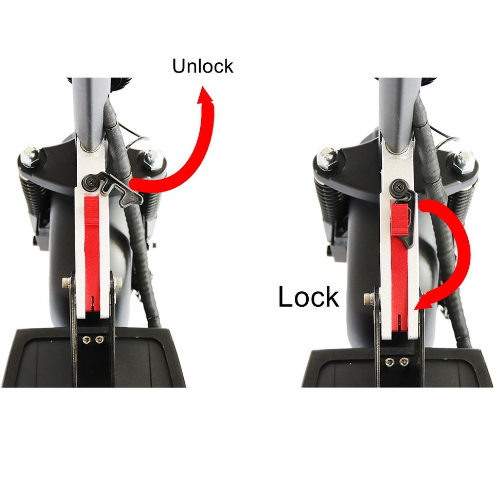 Vican L10 Electric Scooter 48V13AH 800W Max 45km/h 10inch Off-Road Tires Dual Suspension Disc Brake 25-35km Range Two-Wheel