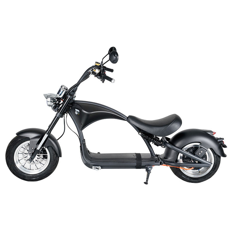 Mangosteen Electric Scooter Chopper Fat Tire Citycoco M1PS knight