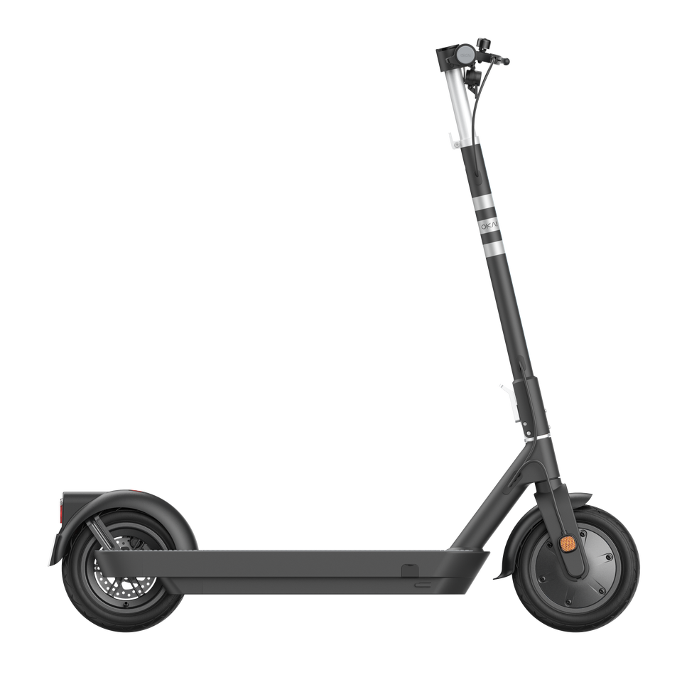 OKAI ES30 Electric Scooter 350-700W Motor 48V 14.7AH Battery MaxSpeed 25KM Range 80KM Dual Disc Brake Front Suspension 100kg