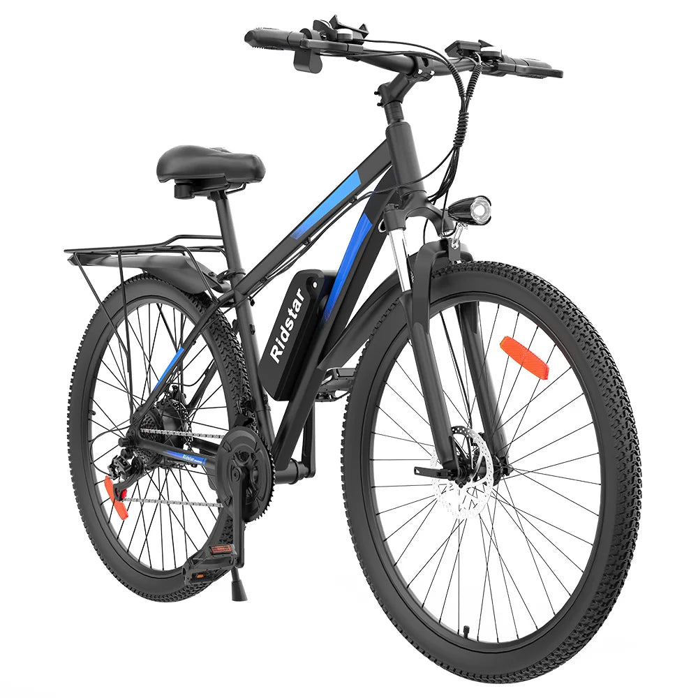 1000W 48V 15,6 AH 25 km/h 29*2,1 Shimano 21-Gang Ridstar S29 Pro Elektro Mountain Bike 60km Range
