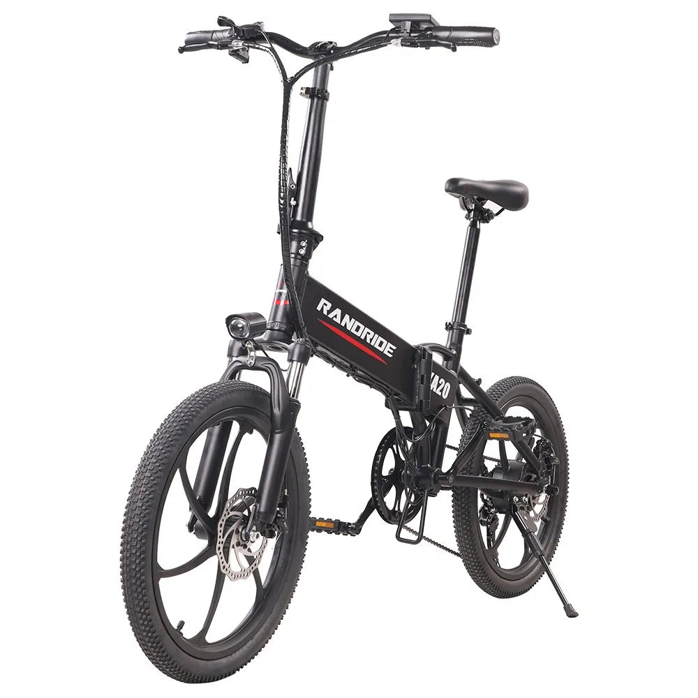 RANDRIDE YA20 Elektrofahrrad 500 W Motor 40 km/h Max. Geschwindigkeit 48 V 12,8 Ah Akku 80-90 Max. Reichweite 20*1,95'' CST Reif