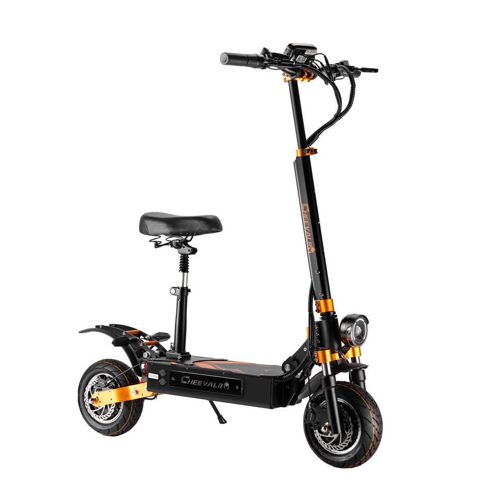 Cheevalry S10 Electric Scooter 52V33AH Dual Motor 1600W*2 10inch Tyre Max Speed 70km/h 110-130km Range Dual Suspension New