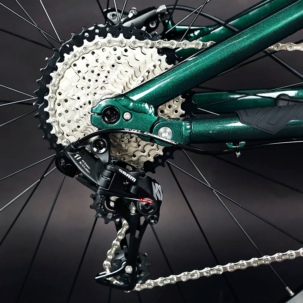 CYCTRAC Electric Bike 48V Mid Drive Motor Bafang Electric System Alu Alloy Mtb E Mountain Bikes