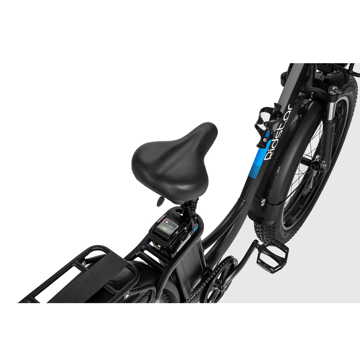 RIDSTAR MN26 26" City-Elektrofahrrad, 750-W-Motor, 48-V-20-Ah-Lithium-Akku, Rahmen aus Aluminiumlegierung, 7 Gänge, digitale Schaltung, Gepäckträger