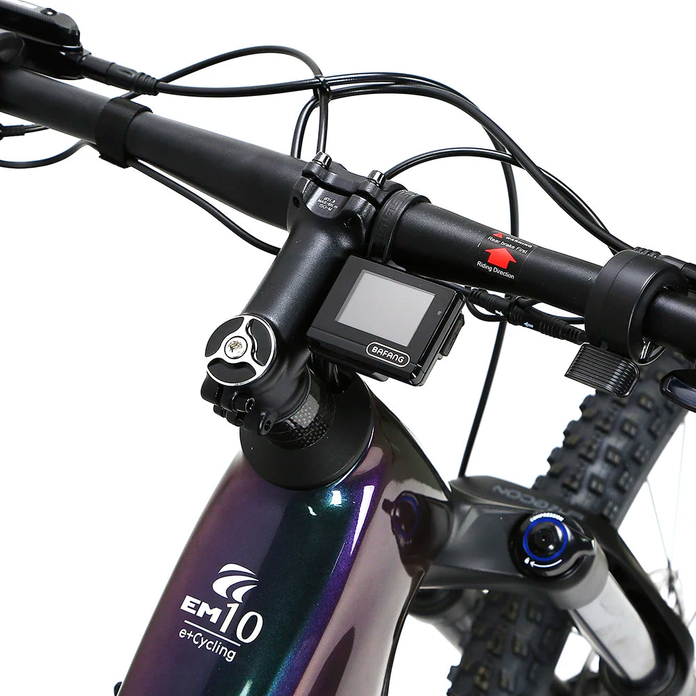 Carbon Frame Frame Electric Ebike E Mountain Electric Hybrid Bike Full Suspension 29 Inch Adult Bafang Motor Bicycles Ebike