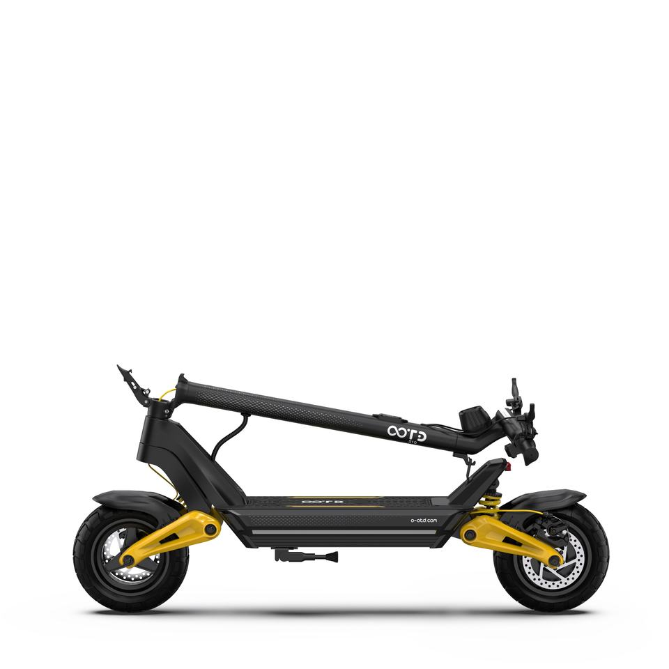 OOTD S10 EU Stock Electric Scooter 48V 20Ah 1400W Range Dual Suspension Maxspeed 55km/h Maxloading 120kg Disc Brake Electronic