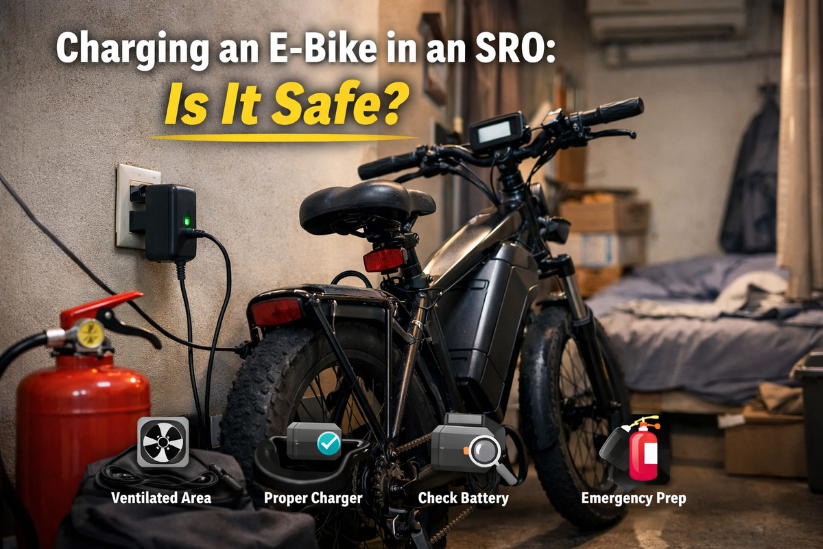 Is It Safe to Charge an Electric Bike in an SRO Environment?