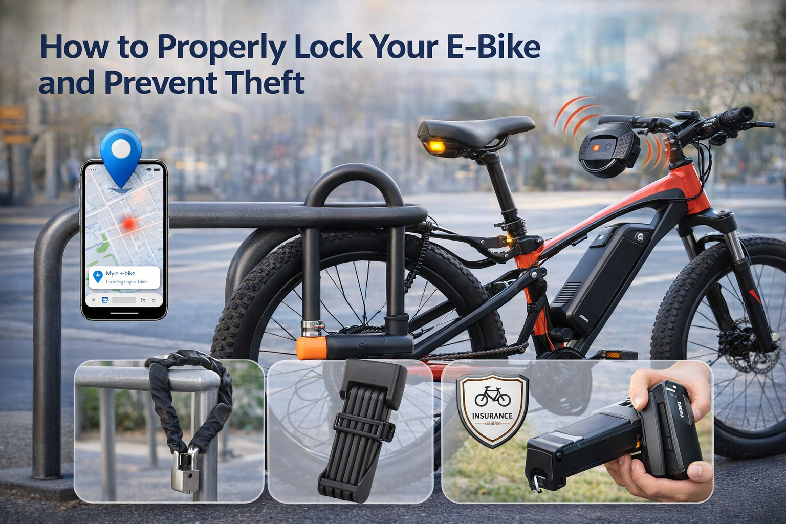 How to Properly Lock Your E-Bike and Prevent Theft
