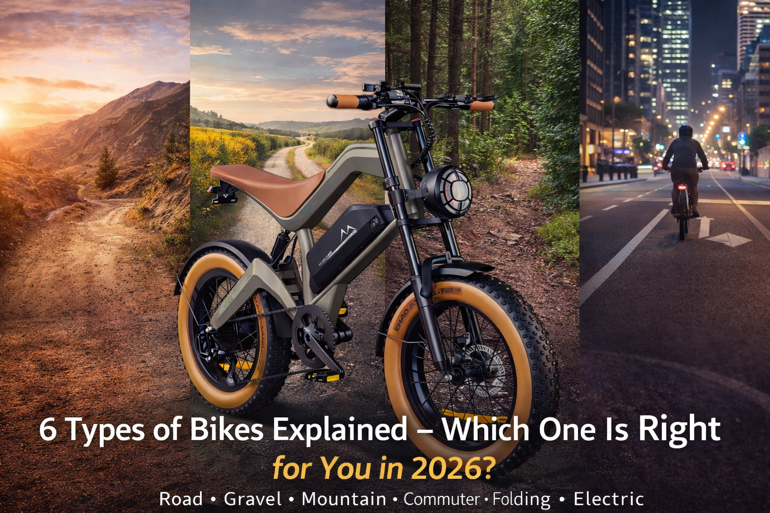 6 Types of Bikes Explained: Which One Should You Buy in 2026?