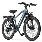 S800 Electric Bike Wholesale & Retail, 250W Brushless Motor, 36V 13Ah Removable Battery, 75km Range, Shimano 7-Speed, Dual Suspension, LCD Display Urban