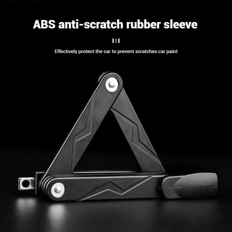 Folding Bike Lock 77cm - High Security Made of Alloy Steel, with Mounting Bracket