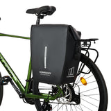 18L Waterproof Bicycle Pannier Bag - Side-Mounted, Tool-Free Installation