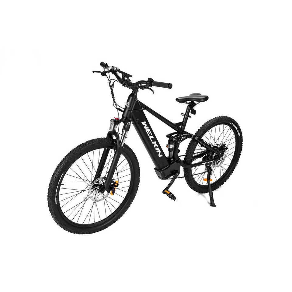 WELKIN WKES002 Lightweight Aluminum Frame Electric Mountain Bike 48v 13ah Rear Hub Motor 60km Range Per Integrated 48v Lithium