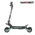 For NANROBOT LIGHTNING PRO 1600W Power Chopper Citycoco Scooter 8 Inch Fat Tire 50km/h Max Speed 200kg Load Capacity for Off-Roa