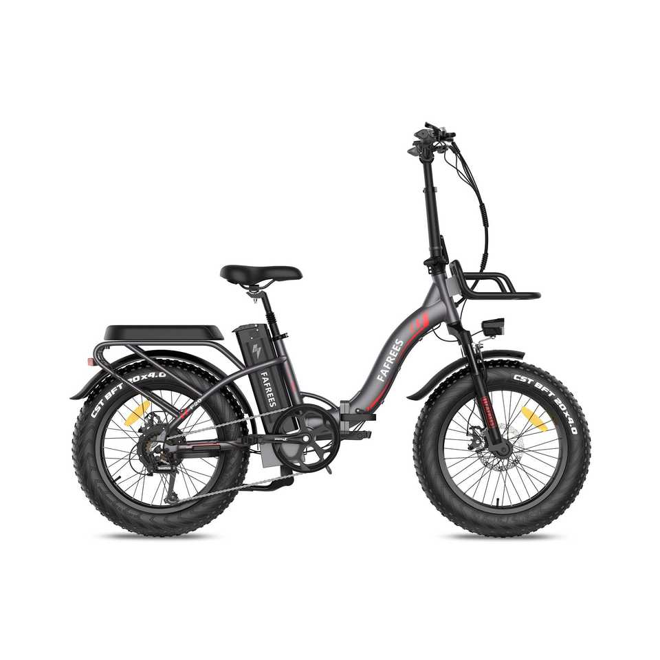 Fafrees F20 Max Electric Folding Bike with Integrated 7-Speed Lithium Battery Aluminum Alloy Frame Free Shipping UK Product