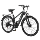Halo Knight H02 Electric Bike, 750W Brushless Motor, 48V 16Ah Battery, 29*2.1-inch Tires - Black